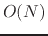 $ O(N)$