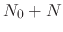 $ N_{0}+N$