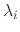 $ \lambda_i$