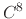 $ C^8$