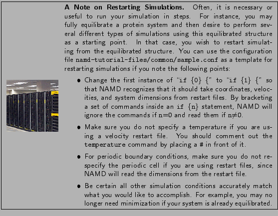 \fbox{
\begin{minipage}{.2\textwidth}
\includegraphics[width=2.3 cm, height=2....
...zation if your system is already equilibrated.}
\end{itemize}}
\end{minipage} }