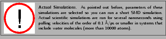\fbox{
\begin{minipage}{.2\textwidth}
\includegraphics[width=2.3 cm, height=2....
...systems that include water molecules (more than 10000 atoms).}
\end{minipage} }