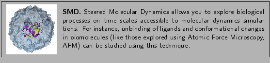 \fbox{
\begin{minipage}{.2\textwidth}
\includegraphics[width=2.3 cm, height=2....
...c Force
Microscopy, AFM) can be studied using this technique.}
\end{minipage} }
