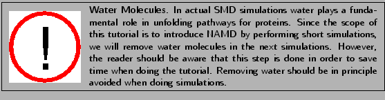 \fbox{
\begin{minipage}{.2\textwidth}
\includegraphics[width=2.3 cm, height=2....
...water
should be in principle avoided when doing simulations.}
\end{minipage} }