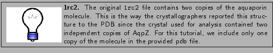 \framebox[\textwidth]{
\begin{minipage}{.2\textwidth}
\includegraphics[width=2...
...lude only one copy of the molecule in the
provided pdb file.}
\end{minipage} }